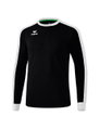 Erima Sport-Langarmshirt Trikot Retro Star (100% Polyester) schwarz/weiss Herren